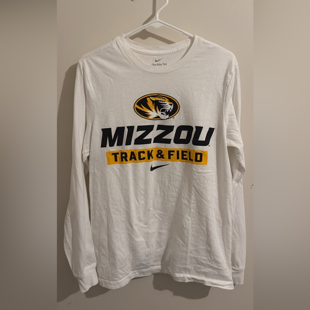Nike long sleeve Mizzou shirt